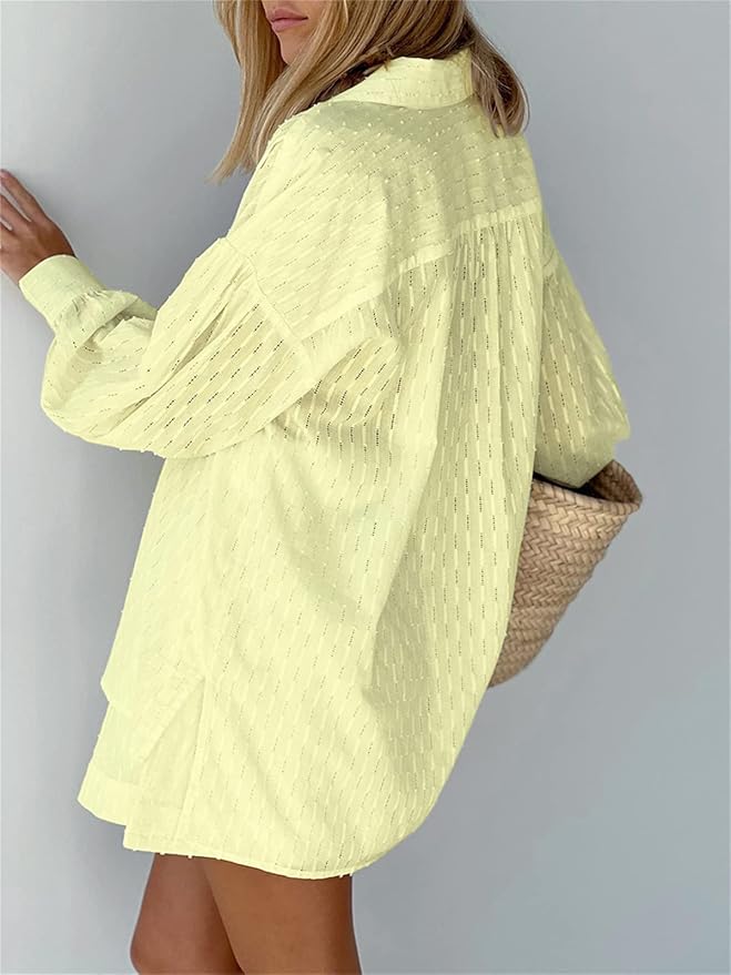 Layla™ - Chic Shirt & Shorts Set