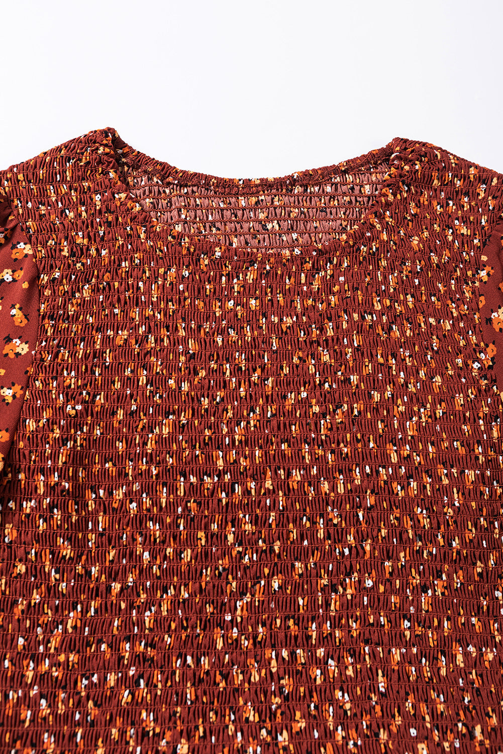 Floral Smocked Bodice Mini Dresses