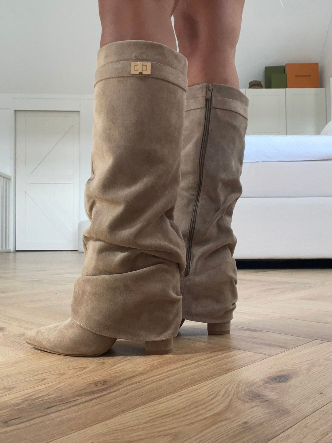 Khaki Boots