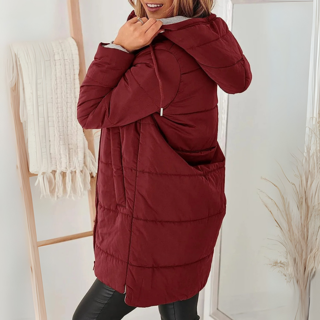 YILA | Casual Hooded Puffer Down Jacket
