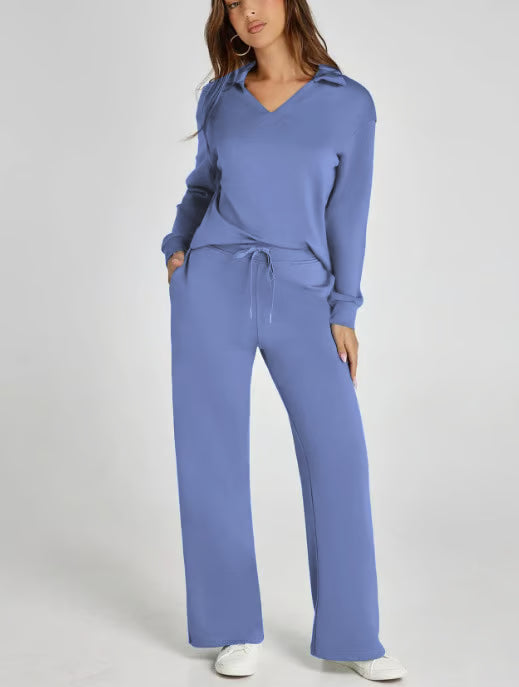 Abby  | Fall Transition 2-Piece Set - Breathable & Wrinkle Resistant