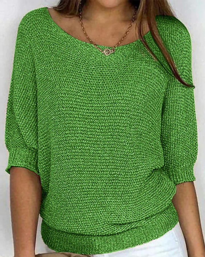 Luigia - Elegant braided sweater