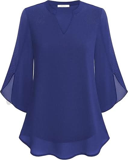 Celeste ™ - Chic Layered Blouse
