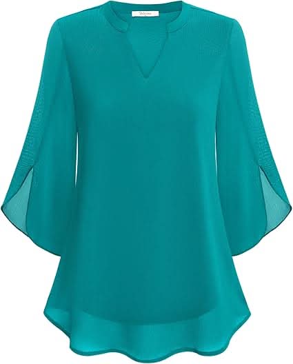 Celeste ™ - Chic Layered Blouse