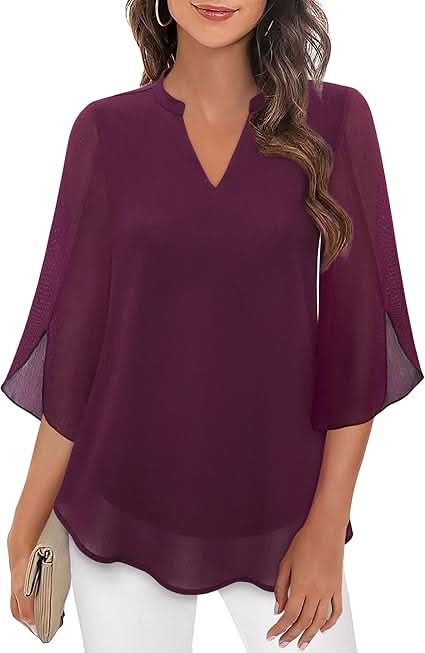 Celeste ™ - Chic Layered Blouse