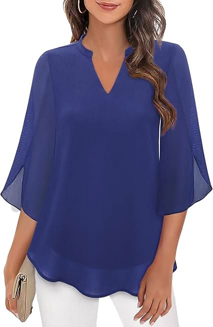 Celeste ™ - Chic Layered Blouse