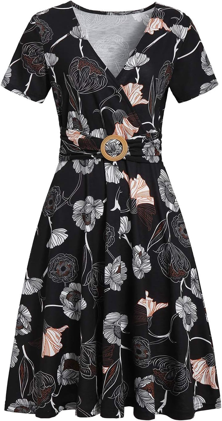 Victoria™ - Elegant Tropical Dress