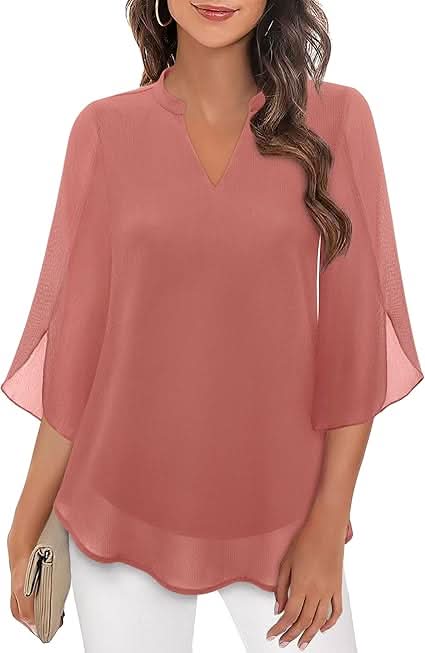 Celeste ™ - Chic Layered Blouse