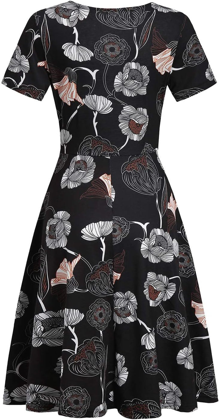 Victoria™ - Elegant Tropical Dress