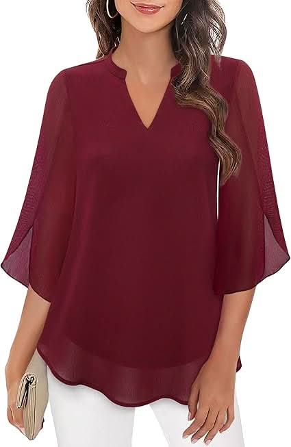 Celeste ™ - Chic Layered Blouse