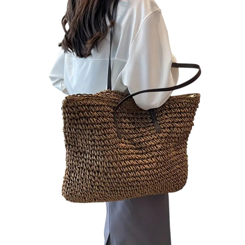 Tina - Woven Tote Bag