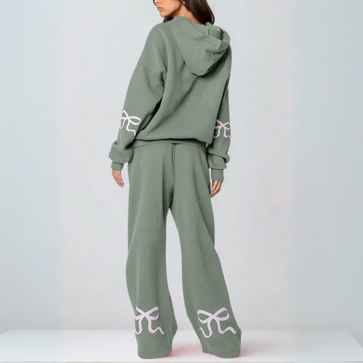 TAMINA™ - Casual Oversized Sweatshirt and Wide Leg Pants