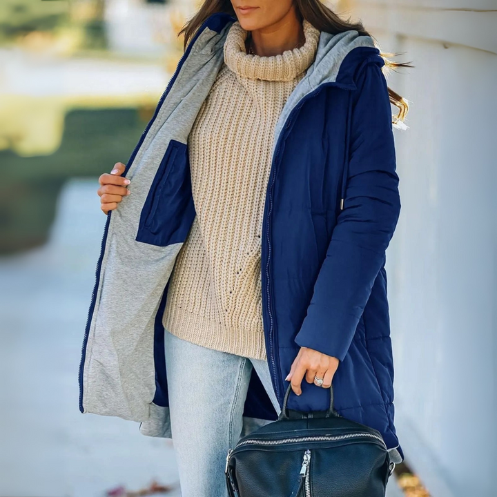 YILA | Casual Hooded Puffer Down Jacket