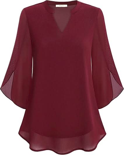 Celeste ™ - Chic Layered Blouse
