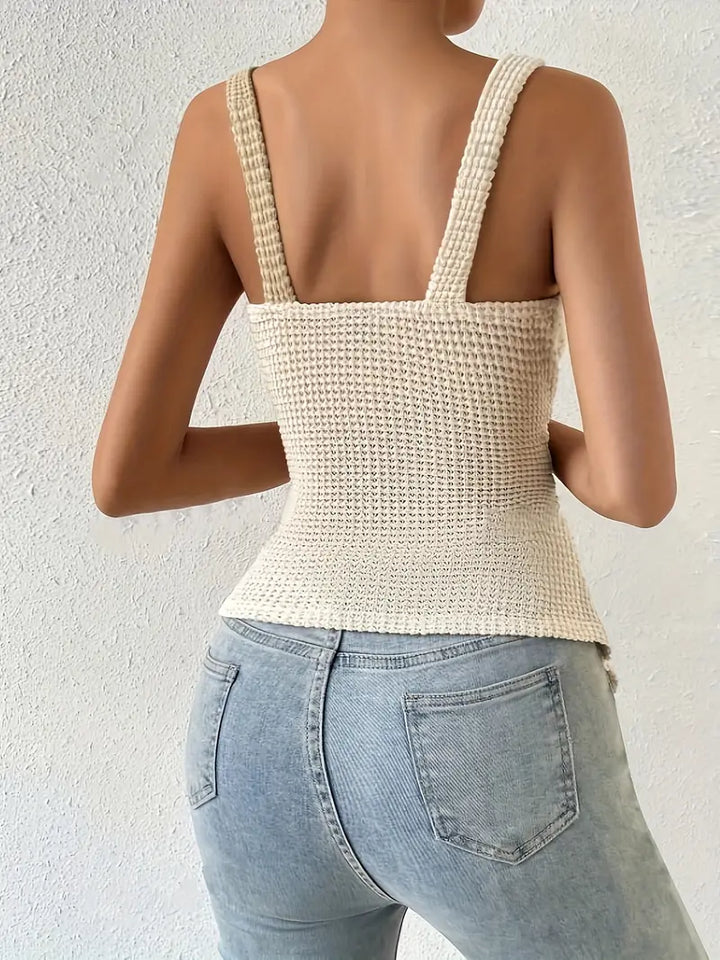 Lily™ - Stylish Braided Vest Top