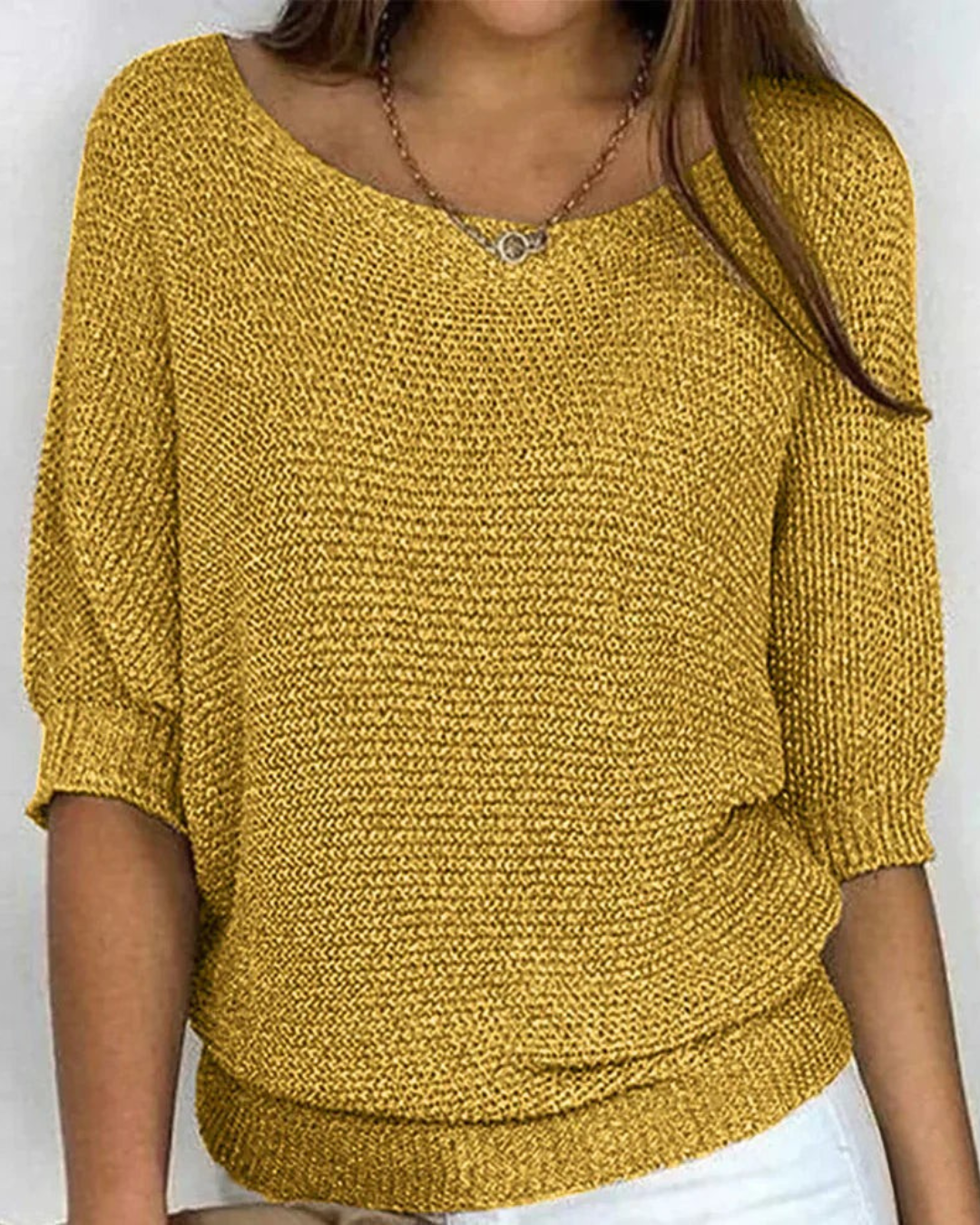 Luigia - Elegant braided sweater