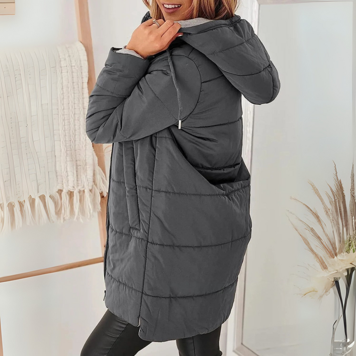 YILA | Casual Hooded Puffer Down Jacket