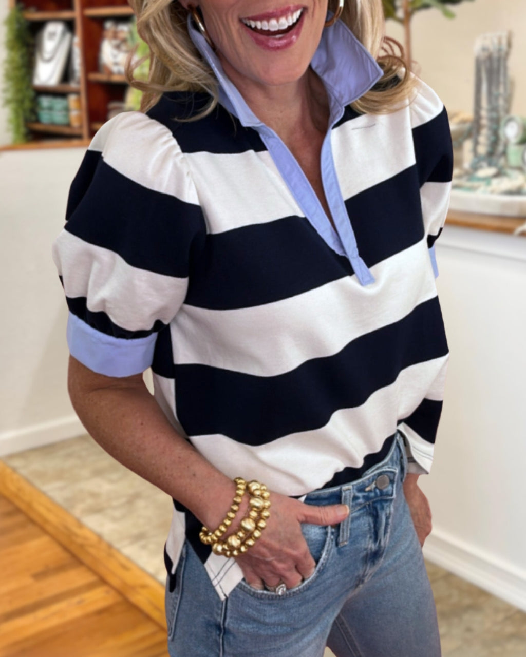 Ines – Modern Lines Statement Top