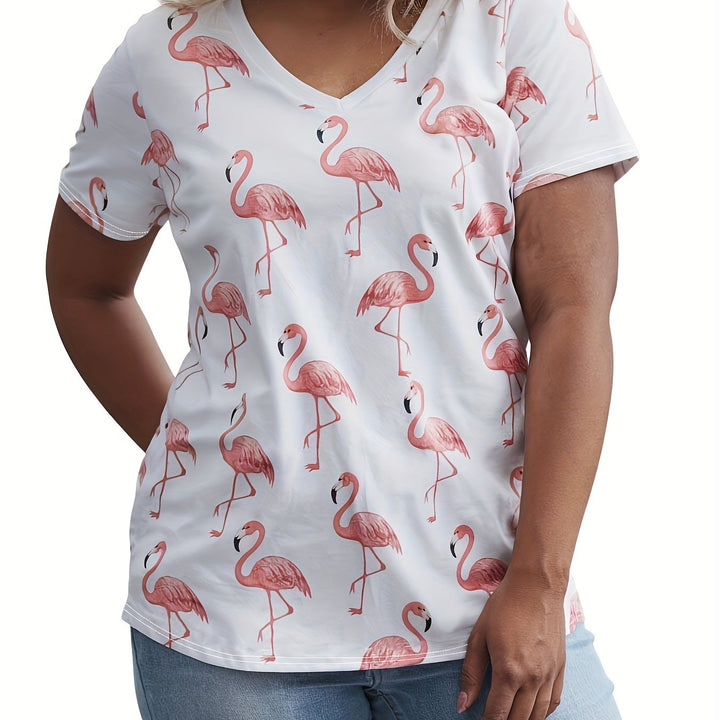 Dina | Exclusive Flamingo Shirt