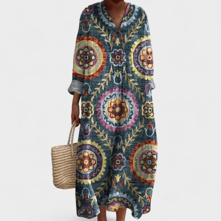 Elisa - Boho Art Dress