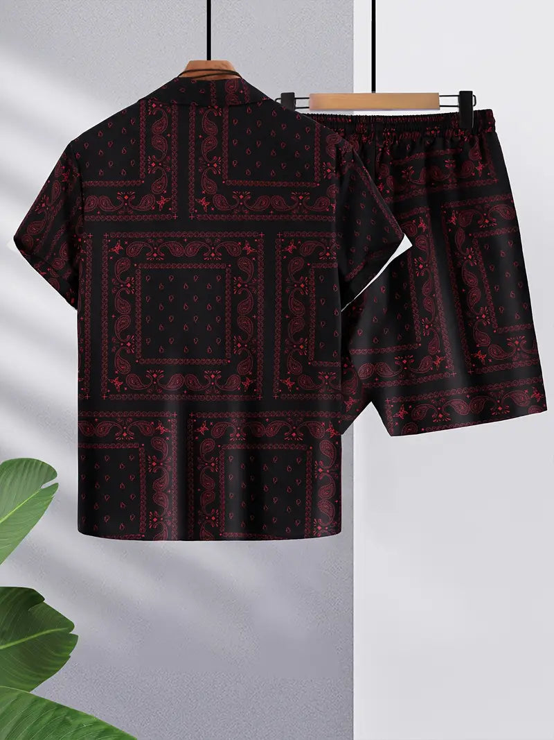 Lucas™ - Stylish Paisley Print Set