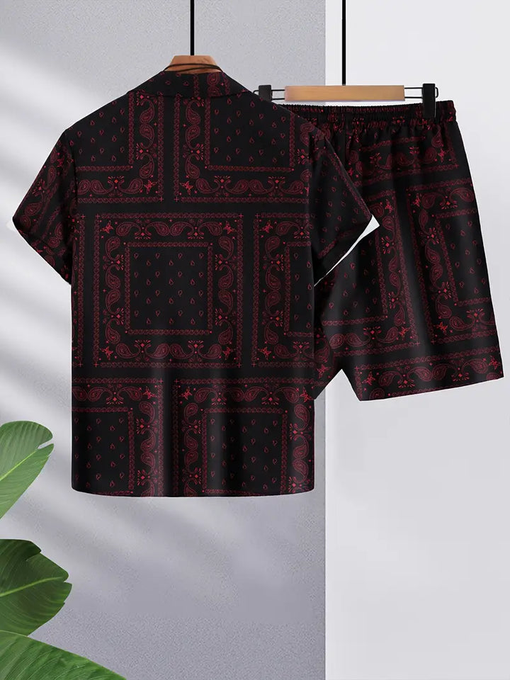 Lucas™ - Stylish Paisley Print Set