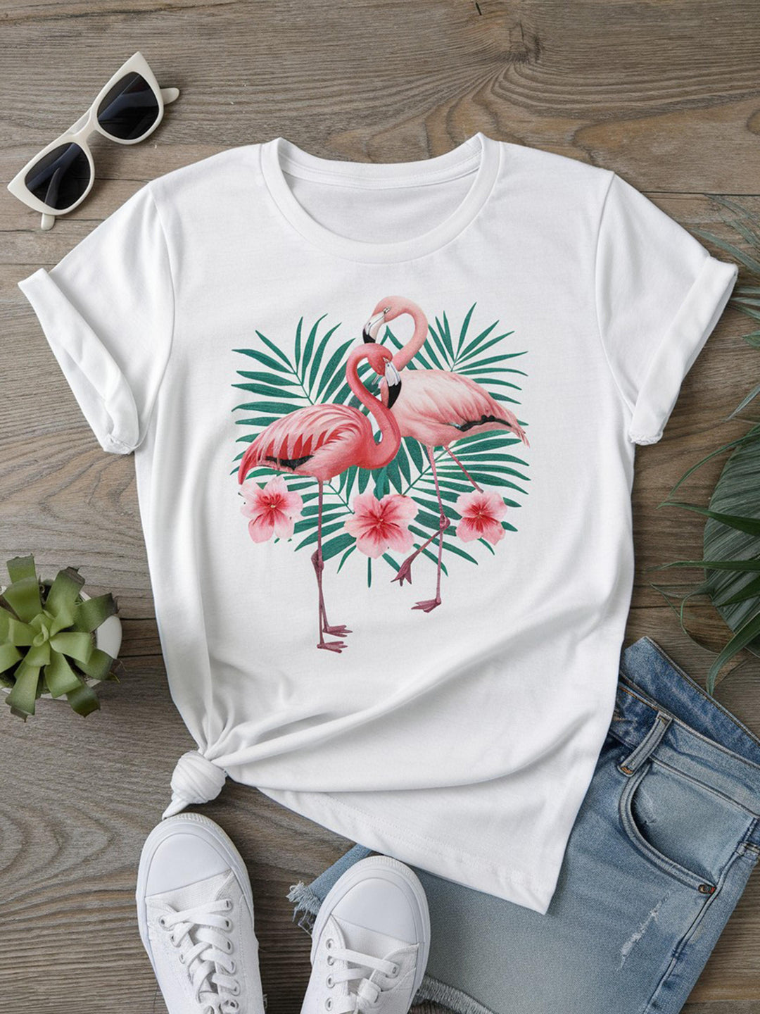 Nalani | Exclusive Flamingo Shirt
