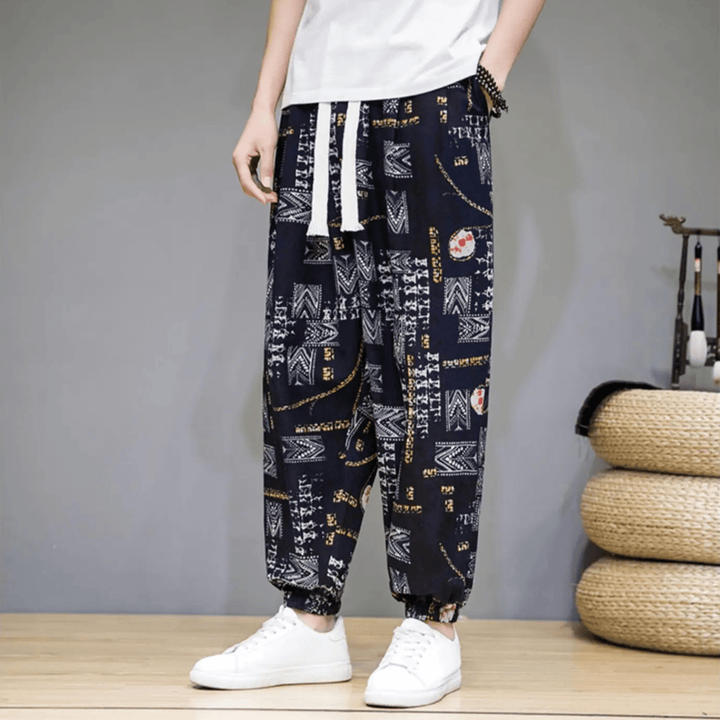 Blue - The Boho Voyager Trousers