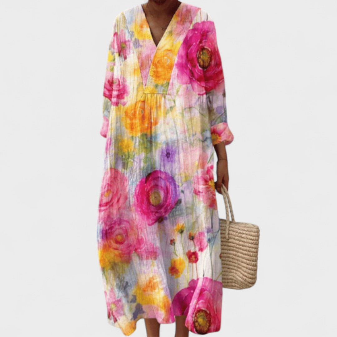 Elisa - Boho Art Dress