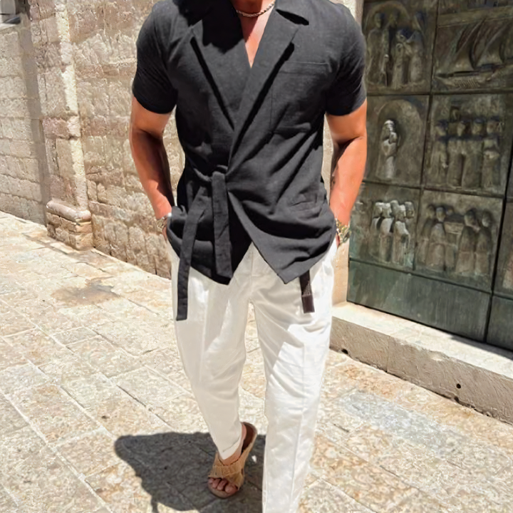 Lucas™ - Cross-Strap Premium Shirt For Men