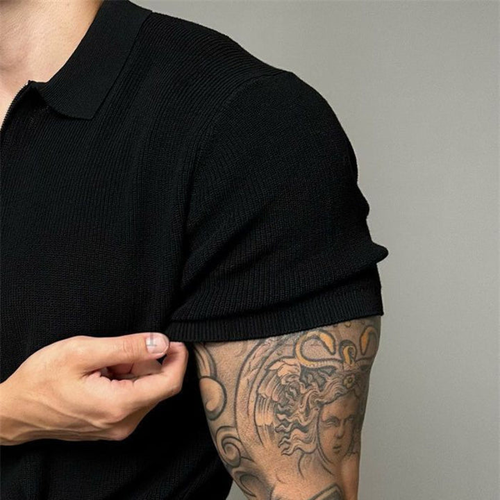 MORCO ZIP MUSCLE SHIRT