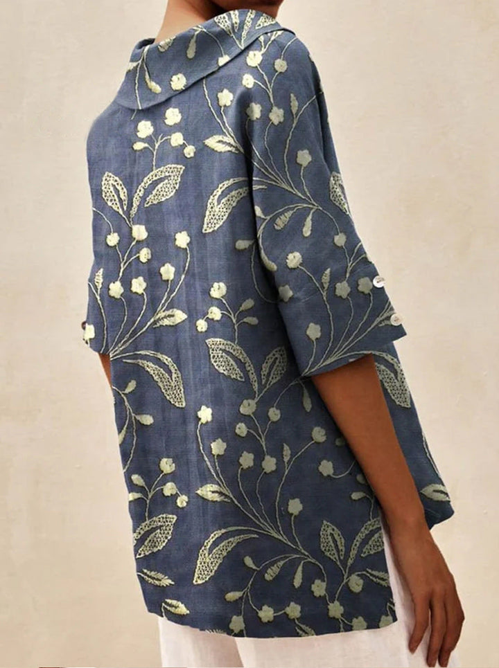 Andrea | Elegant top with V-neck