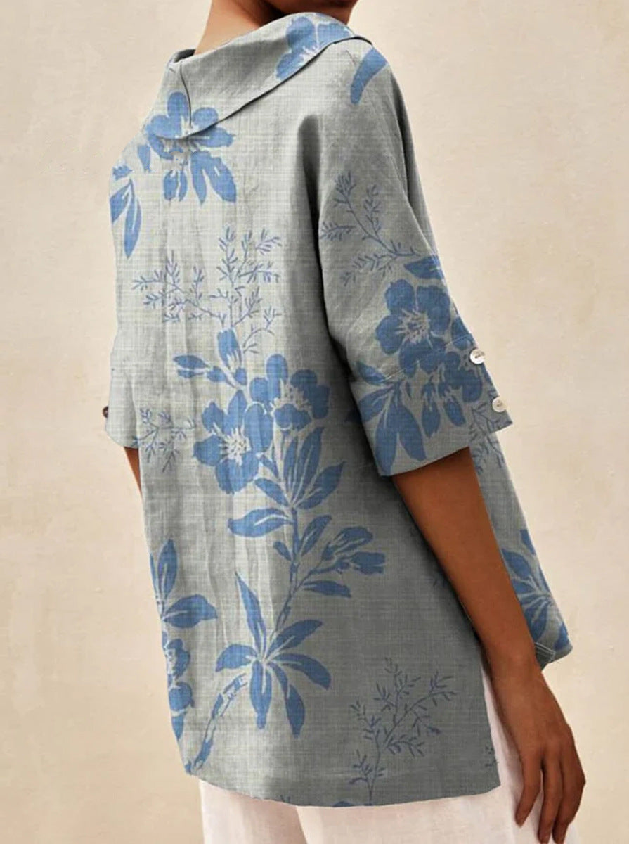 Andrea | Elegant top with V-neck