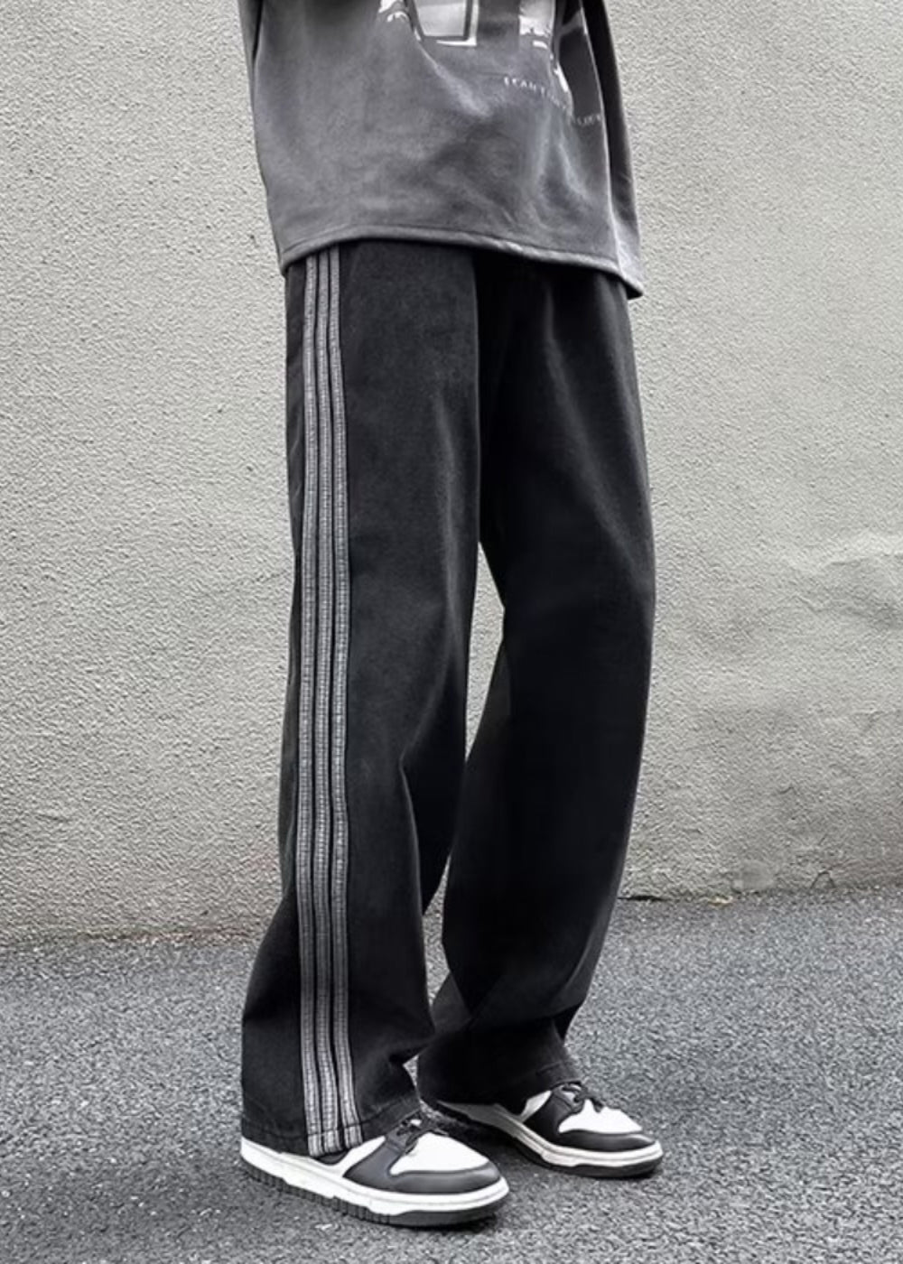 Cameron - Cool Pockets Patchwork Denim Pants Men