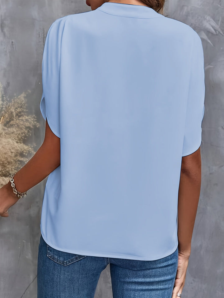 Avery™ - Relaxed V-Neck Blouse