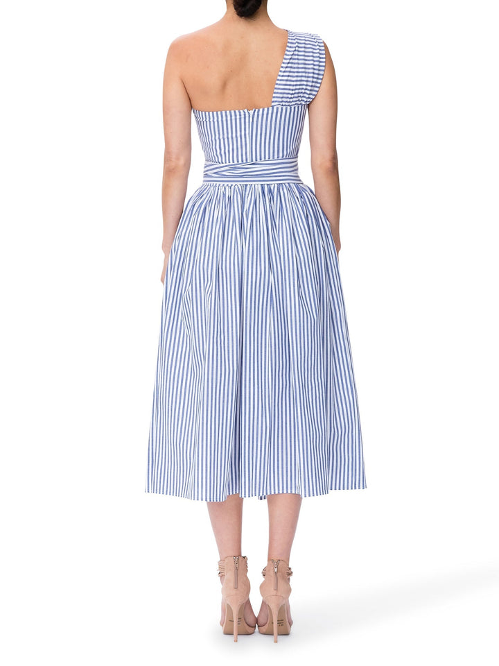 Avery™ - Premium Linen Striped Maxi Dress