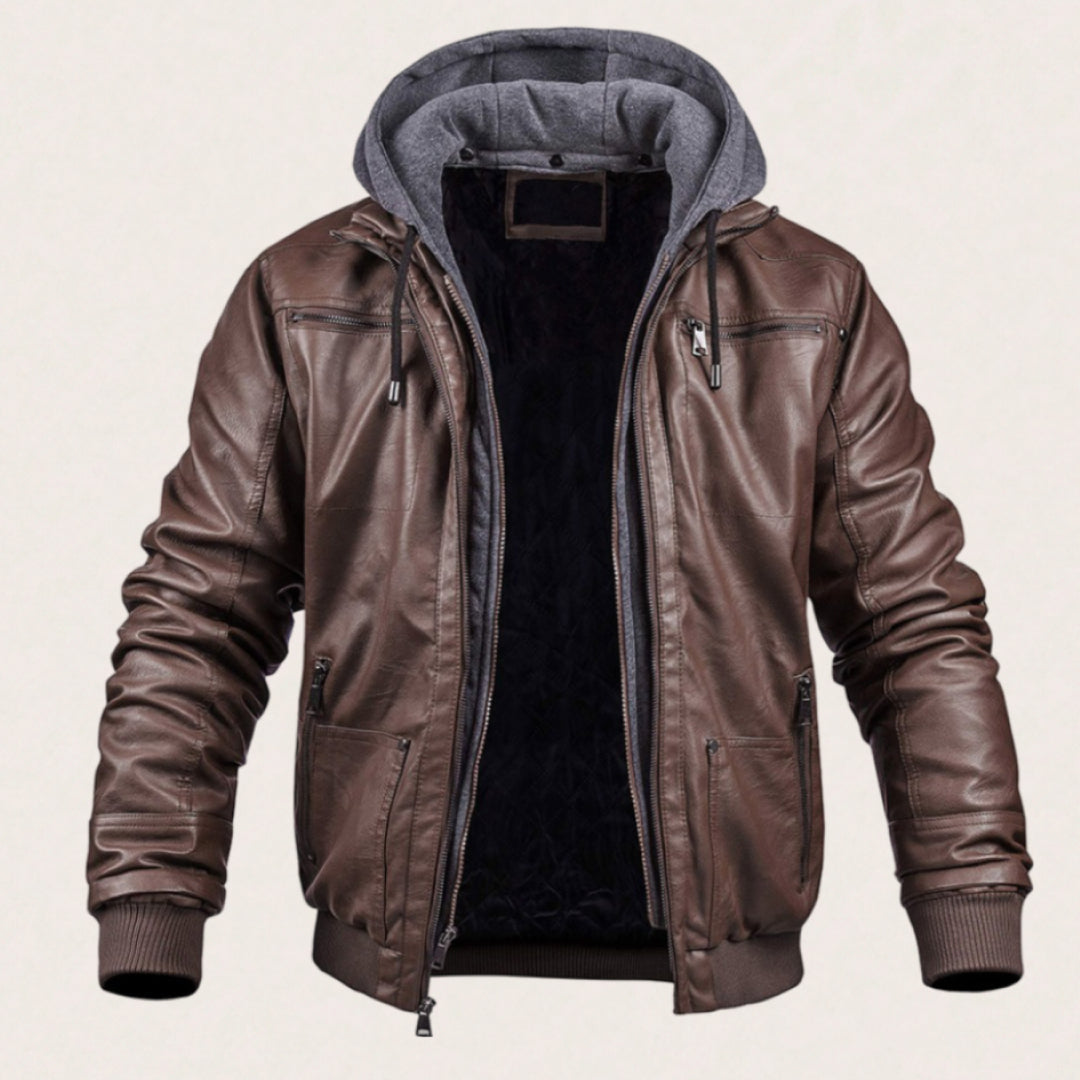 Benjamin | Winter Leather Jacket
