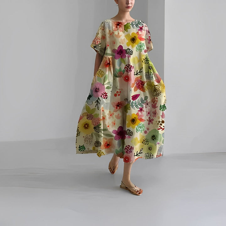 Amelia - Gorgeous Floral Women Dress