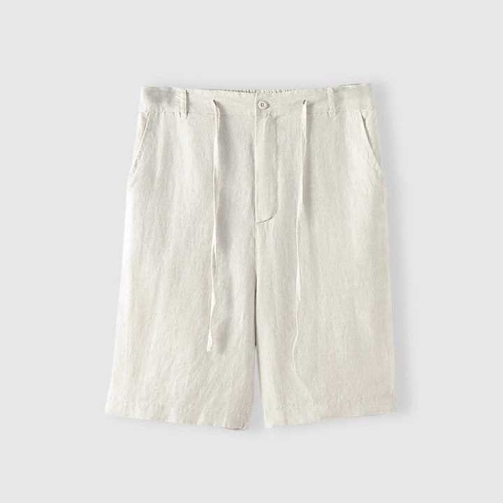 Lorenzo Vitali Lagoon Linen Shorts