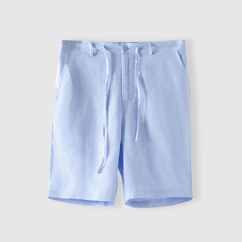 Lorenzo Vitali Lagoon Linen Shorts
