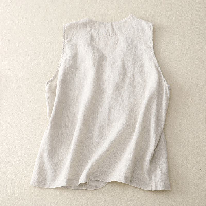 MOANCO LINEN VEST