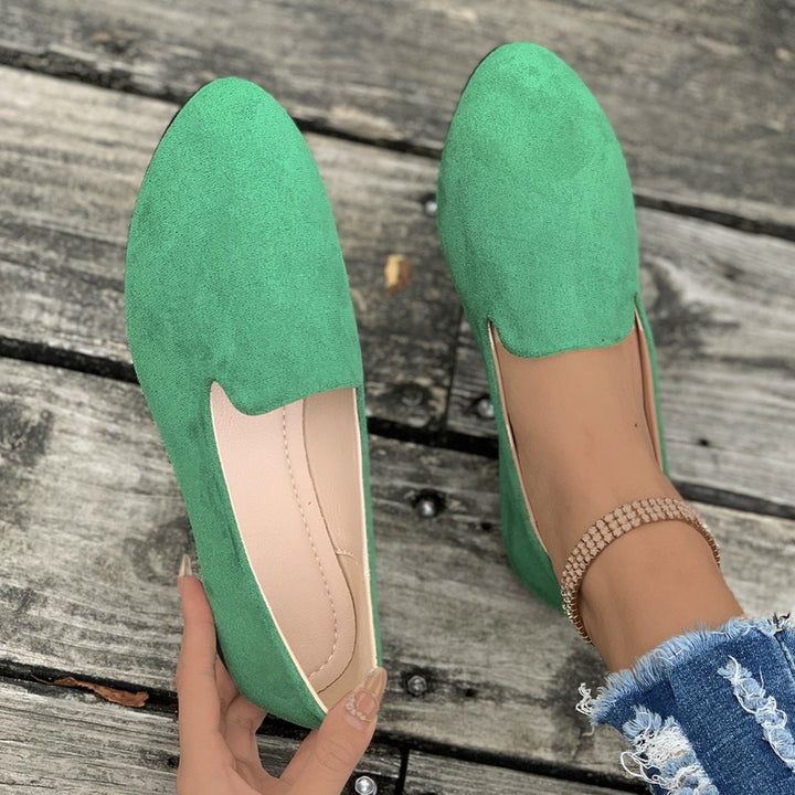 TARA™ - Simple Solid Color Pointed Toe Flat Shoes