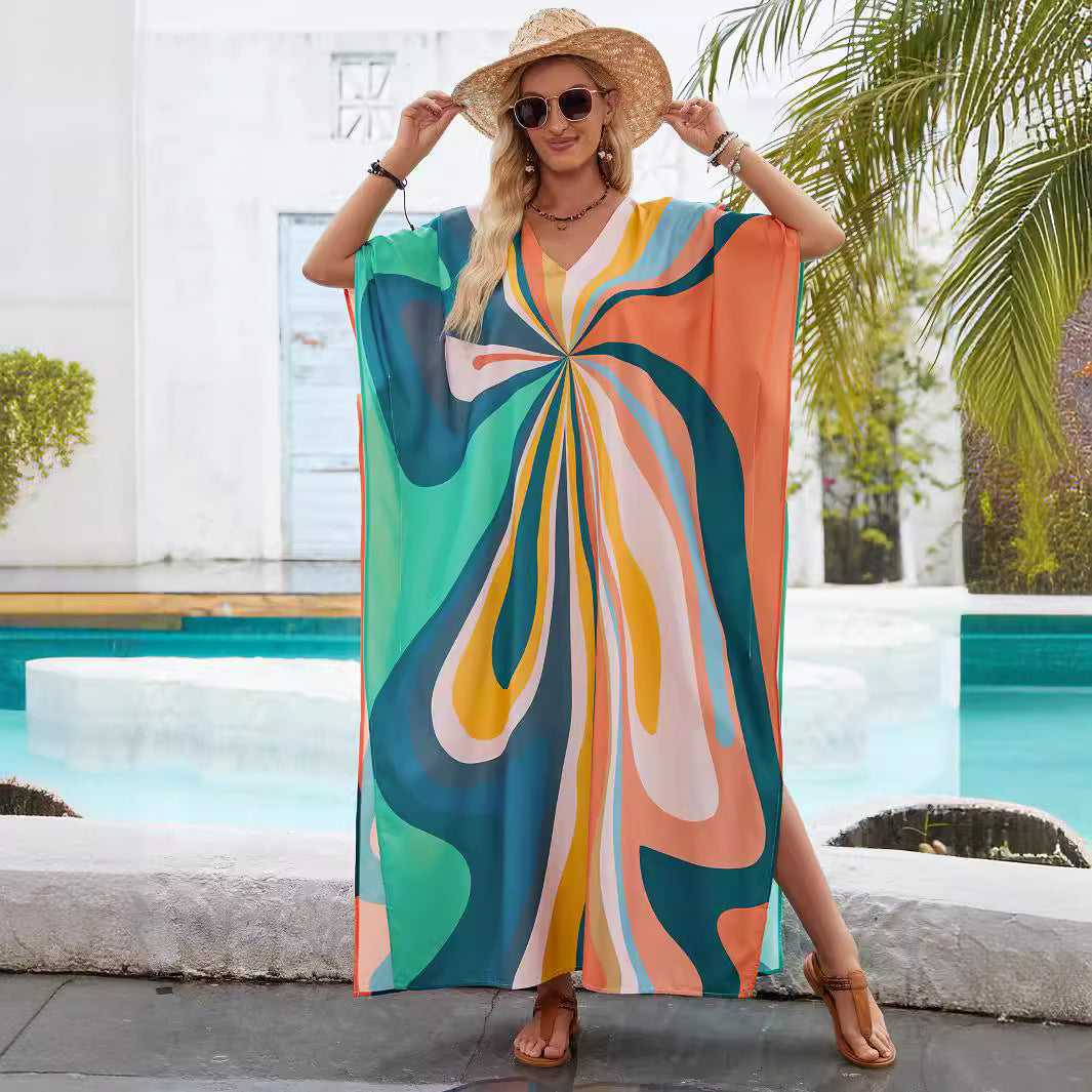 Beach Holiday Loose Bikini Cover-Up