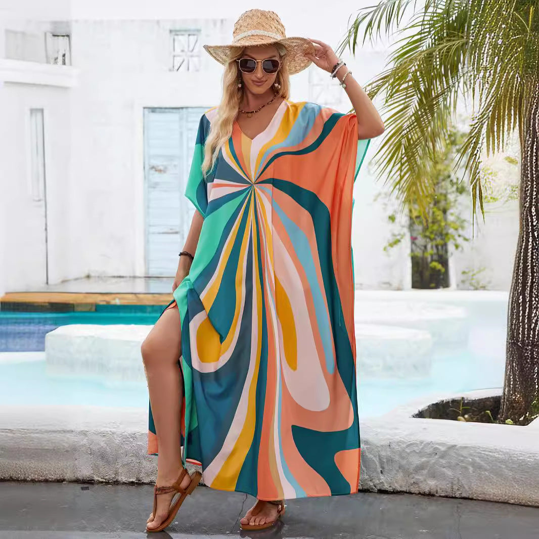 Beach Holiday Loose Bikini Cover-Up