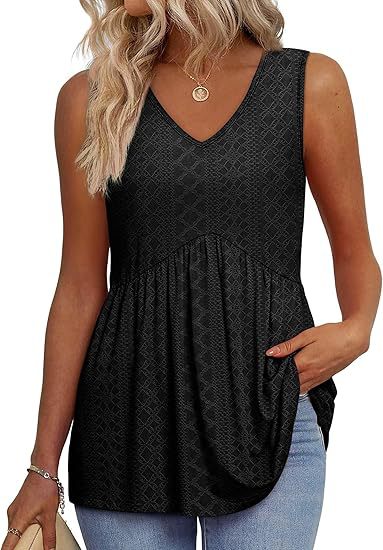 ELIORA™ - Effortless Flowy Sleeveless Tank Top
