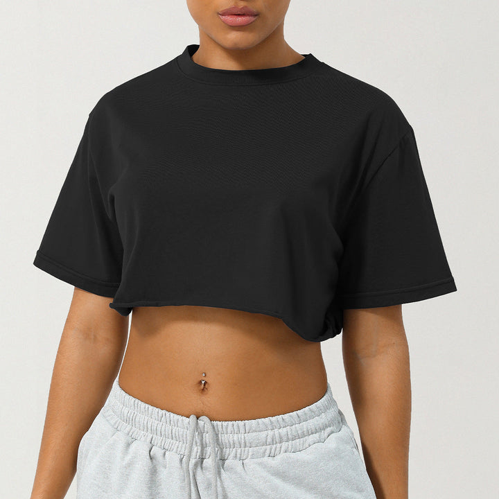 CASSIA™ – Relaxed Fit Crop Tee