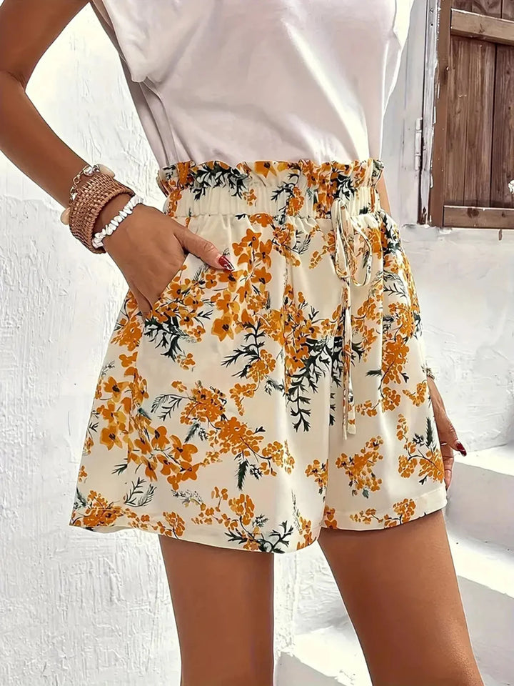 Sienna | Summer Flower Shorts