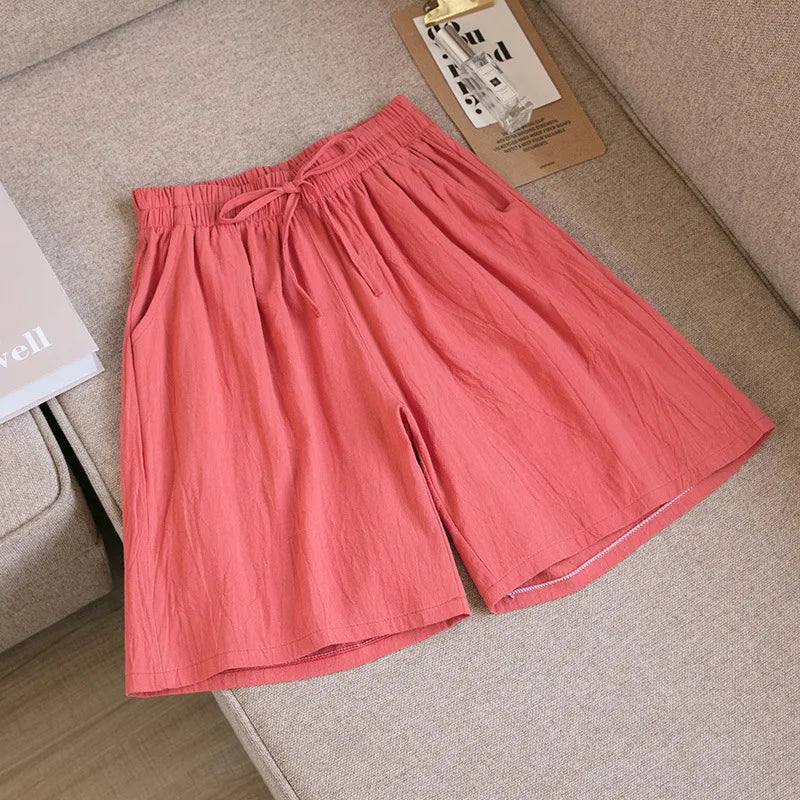 DRAWSTRING LOUNGE SHORTS
