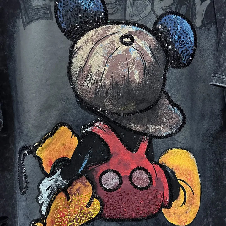 The “Too Cool to Care” Sequin Tee