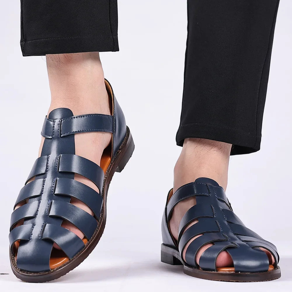 Sandro  – Premium Leather Sandals for Men